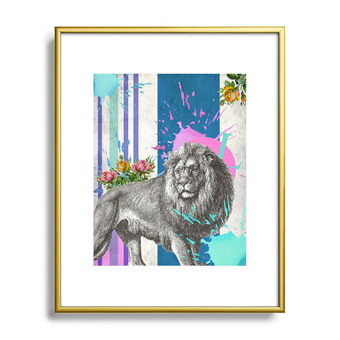 Ginger Pigg Hear Me Roar Metal Framed Art Print