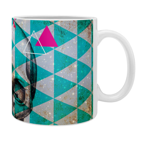 Ginger Pigg Neon Skull Coffee Mug