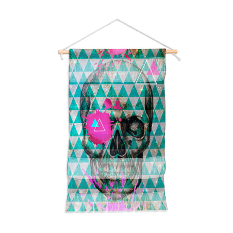 Ginger Pigg Neon Skull Wall Hanging Portrait