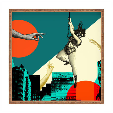 Ginger Pigg new york 2 Square Tray