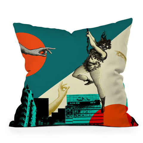 Ginger Pigg new york 2 Throw Pillow