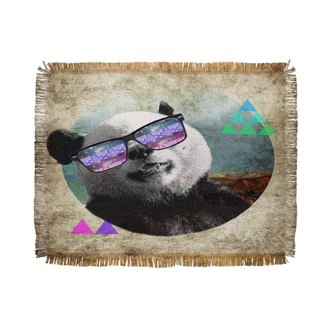 Ginger Pigg Pandamonium Throw Blanket