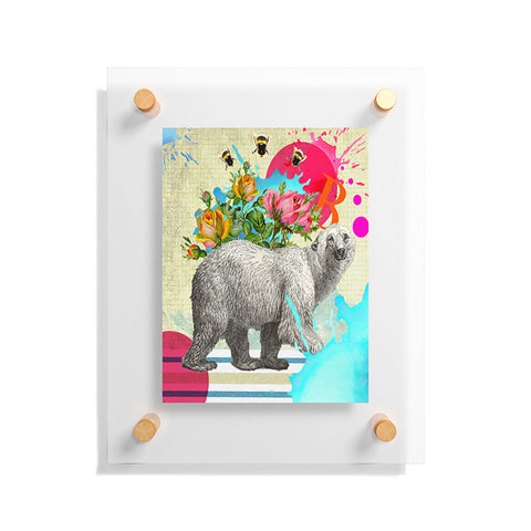 Ginger Pigg Polar Dance 2 Floating Acrylic Print