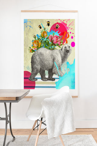 Ginger Pigg Polar Dance 2 Art Print And Hanger