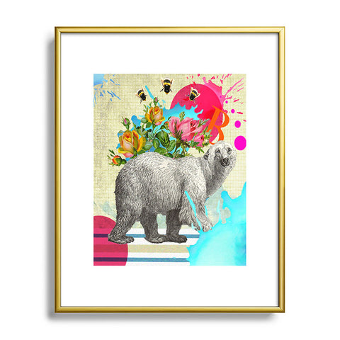 Ginger Pigg Polar Dance 2 Metal Framed Art Print