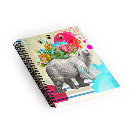 Ginger Pigg Polar Dance 2 Spiral Notebook