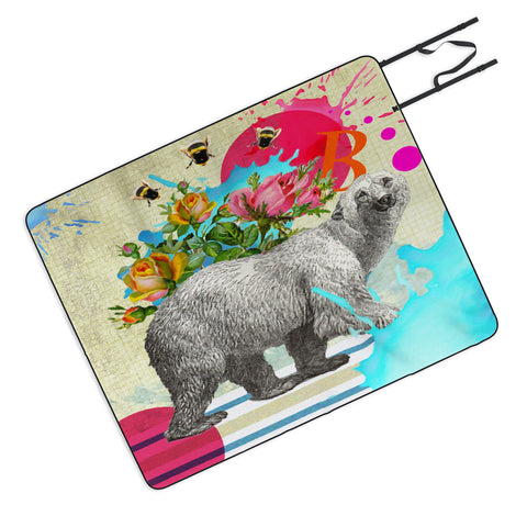 Ginger Pigg Polar Dance 2 Picnic Blanket