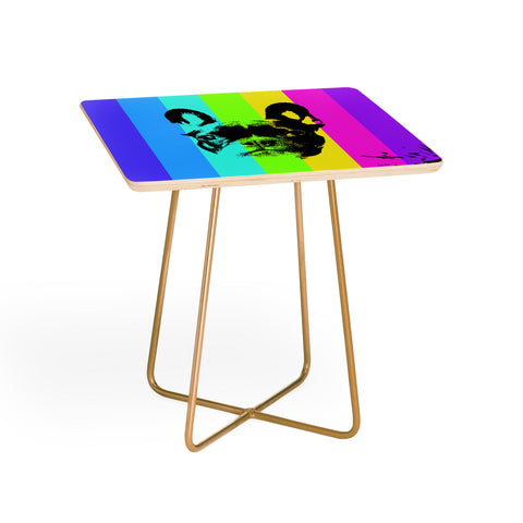 Ginger Pigg Rainbow Frenchie Side Table