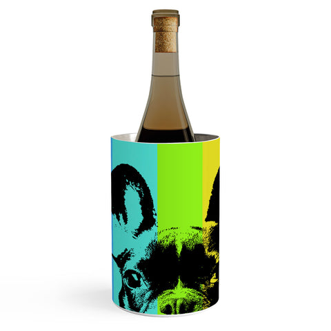 Ginger Pigg Rainbow Frenchie Wine Chiller