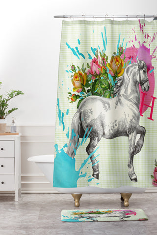 Ginger Pigg Reign It In Shower Curtain And Mat