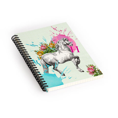 Ginger Pigg Reign It In Spiral Notebook