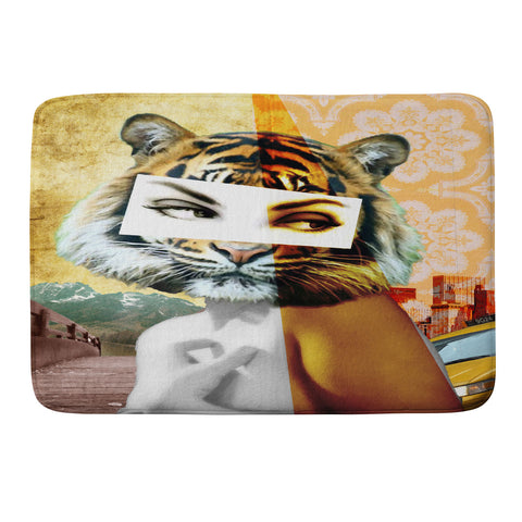 Ginger Pigg Whats New Pussy Cat Memory Foam Bath Mat