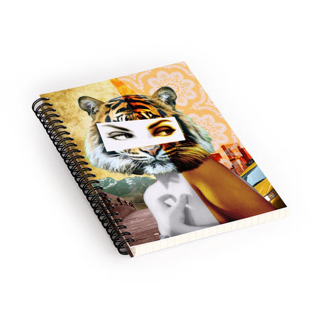 Ginger Pigg Whats New Pussy Cat Spiral Notebook