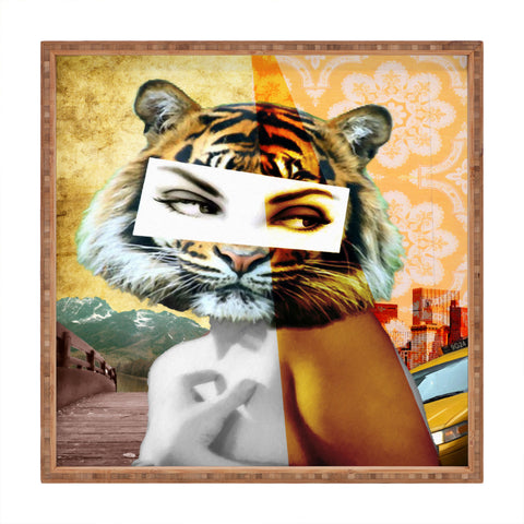 Ginger Pigg Whats New Pussy Cat Square Tray