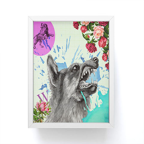 Ginger Pigg Wolf1 Framed Mini Art Print