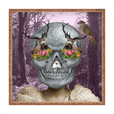 Ginger Pigg Woodland Hangover Square Tray