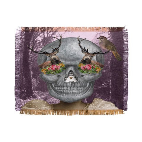 Ginger Pigg Woodland Hangover Throw Blanket