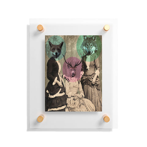 Ginger Pigg Woodland Walk Floating Acrylic Print