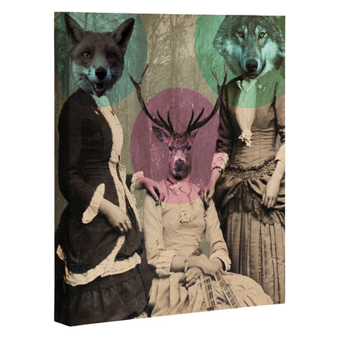 Ginger Pigg Woodland Walk Art Canvas