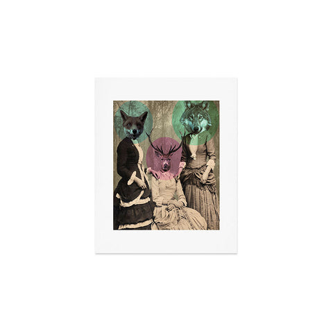 Ginger Pigg Woodland Walk Art Print