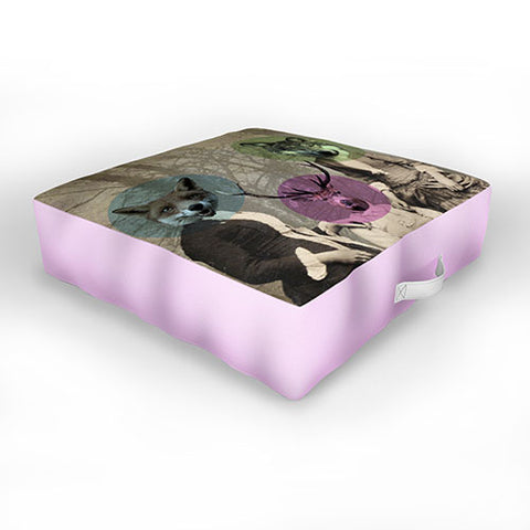 Ginger Pigg Woodland Walk Outdoor Floor Cushion