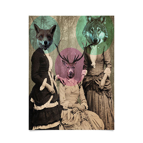 Ginger Pigg Woodland Walk Poster