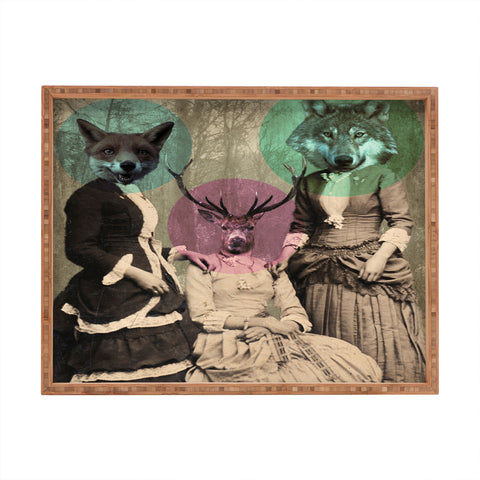 Ginger Pigg Woodland Walk Rectangular Tray