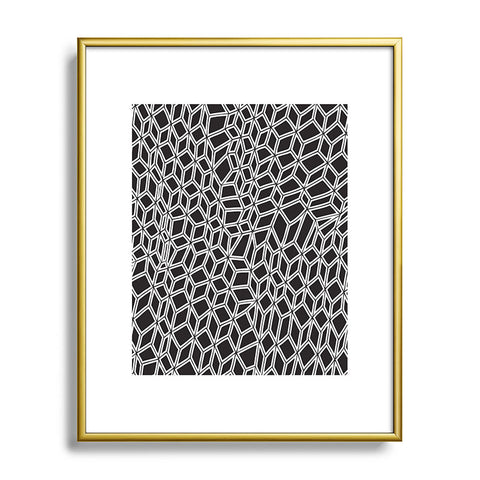 Gneural Compression Metal Framed Art Print
