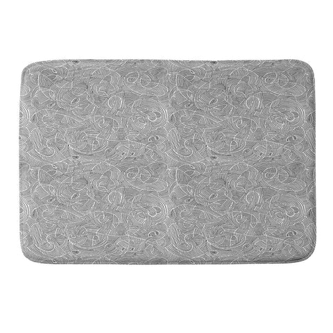 Gneural Currents Memory Foam Bath Mat