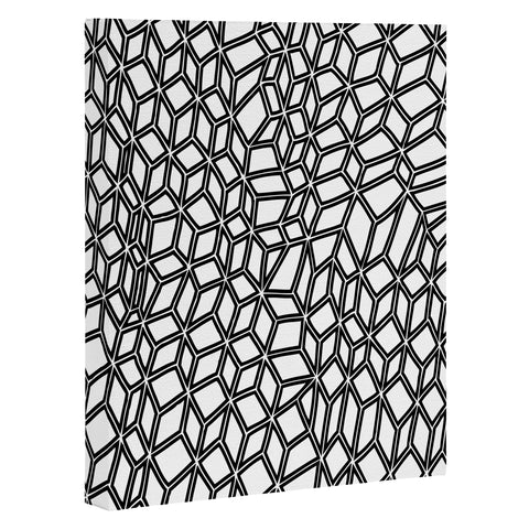 Gneural Inverted Compression Art Canvas