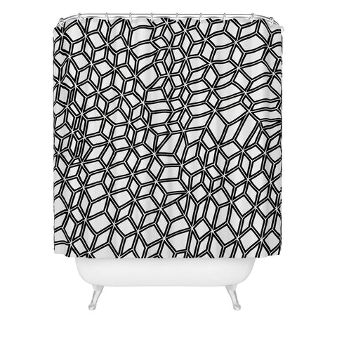 Gneural Inverted Compression Shower Curtain