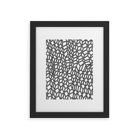 Gneural Inverted Compression Framed Art Print