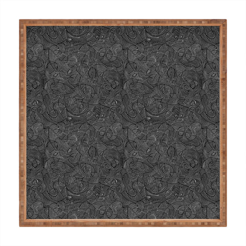 Gneural Inverted Currents Square Tray