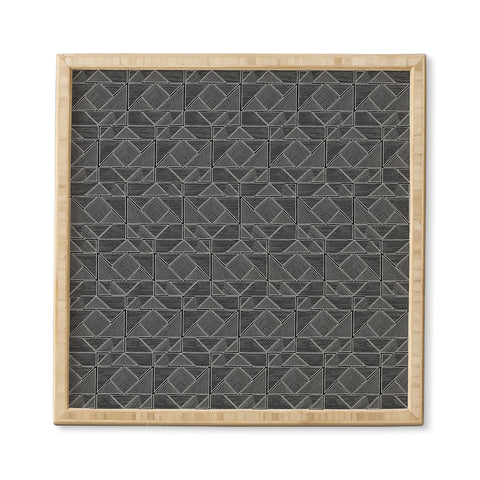 Gneural Inverted Shifting Pyramids Framed Wall Art