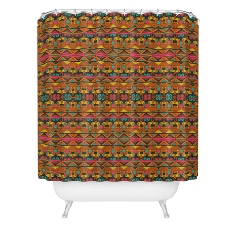 Gneural Neu Tribal 1003 Shower Curtain