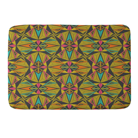 Gneural Neu Tribal 1004 Memory Foam Bath Mat