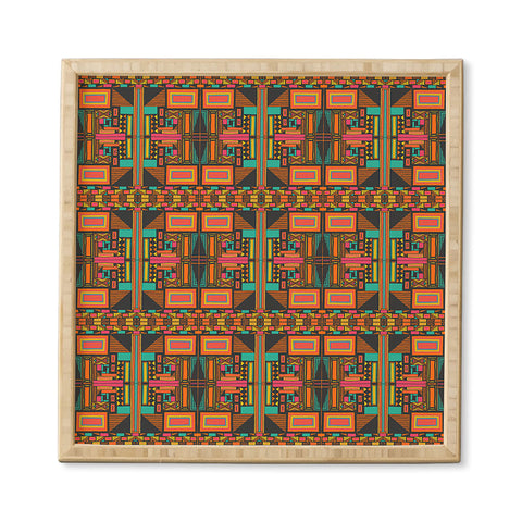 Gneural Neu Tribal 1006 Framed Wall Art