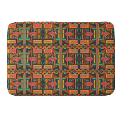 Gneural Neu Tribal 1006 Memory Foam Bath Mat