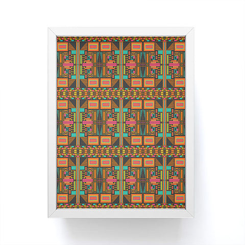 Gneural Neu Tribal 1006 Framed Mini Art Print