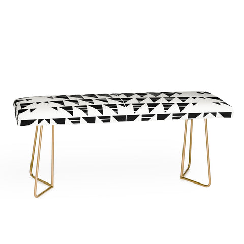 Gneural Neu Tribal Black Bench