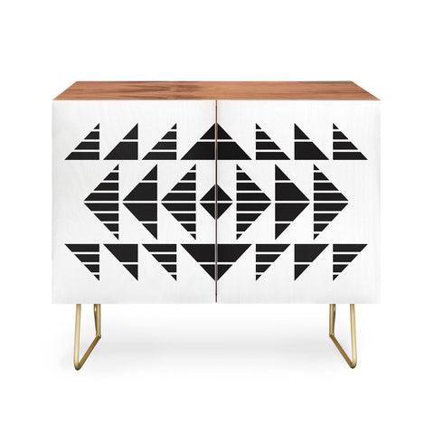 Gneural Neu Tribal Black Credenza