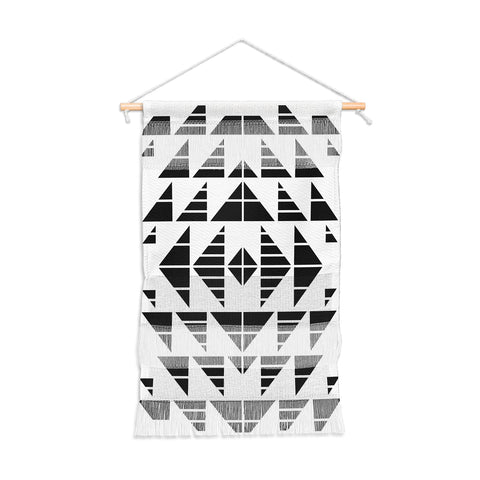 Gneural Neu Tribal Black Wall Hanging Portrait