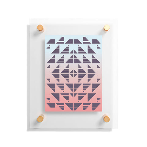 Gneural Neu Tribal Desert Floating Acrylic Print