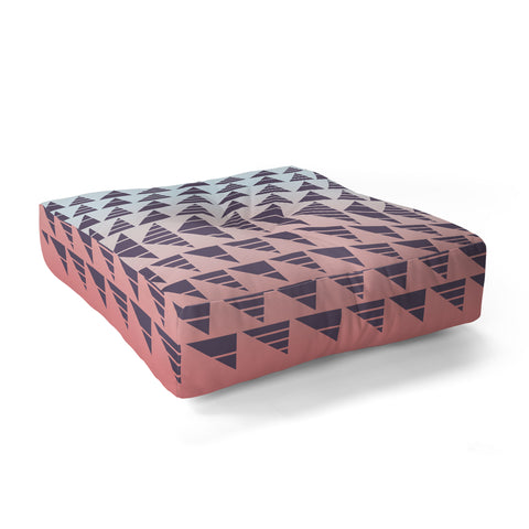 Gneural Neu Tribal Desert Floor Pillow Square