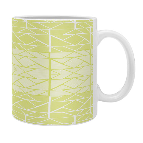 Gneural Shifting Pyramids Lemon Coffee Mug