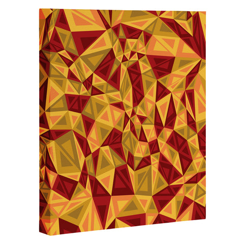 Gneural Triad Illusion Fall Art Canvas