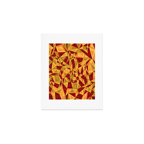 Gneural Triad Illusion Fall Art Print