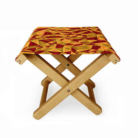 Gneural Triad Illusion Fall Folding Stool