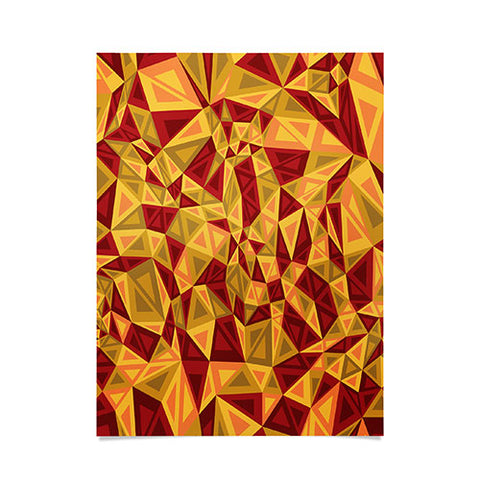 Gneural Triad Illusion Fall Poster