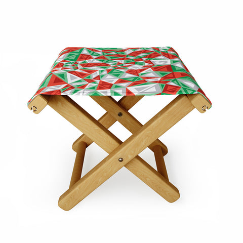 Gneural Triad Illusion Yule Folding Stool